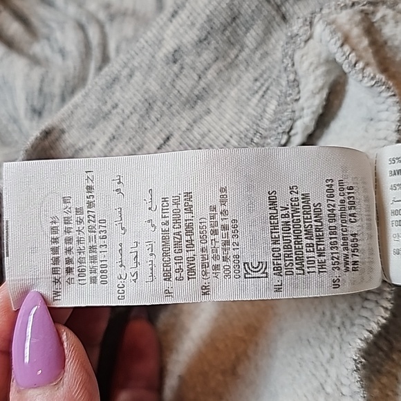 HOLLISTER CALIFORNIA GRAY UNISEX LONG SLEEVE PULLOVER HOODED SWEATSHIRT - Picture 12 of 15